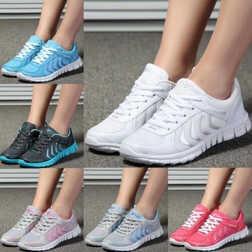 2021 lightweight sports shoes mesh running shoes white ladies travel shoes women sneakers basketball shoes zapatillas de mujer