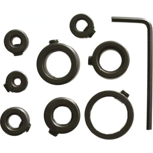 1pcs 3-16mm Bit Drill Limit Ring Woodworking Tools Drill Bit Shaft Depth Stop Collars Woodworking Drill Bit Limited Ring Collar