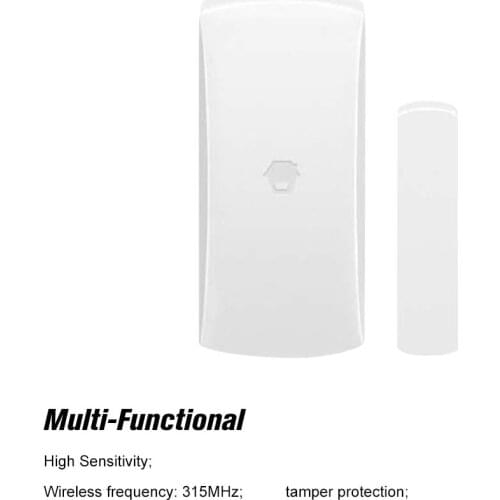 315Mhz DWC-102 Door Window Alarm Sensor Wireless Automation Home Intrusion Detector Anti-Theft Alarm Home Security Alarm System