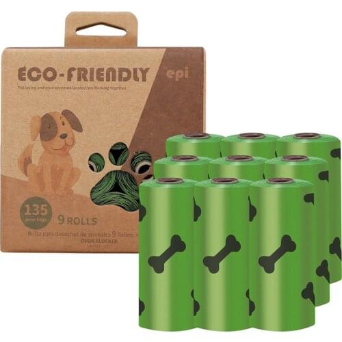 9/18/36 Rolls Dog Poop Bag Pet Poop Picker Degradable Poop Picker Eco-friendly Dog Waste Disposal Bags