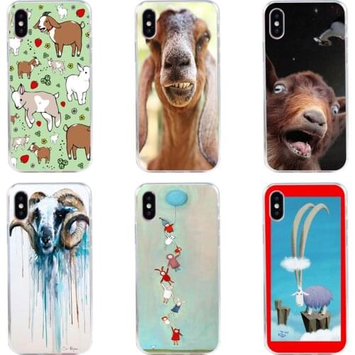 95H Goat Meme Fashion Original (2) Soft Silicone Tpu Cover phone Case for iphone 5 5s se X XR XS Max case