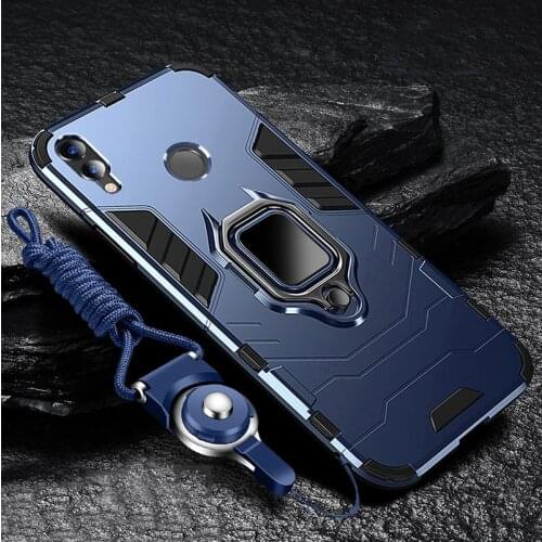 For Huawei Y5 Y6 Y7 Y9 Prime Pro 2019 Case Hard With Stand Armor shockproof protect Back Cover Case for huawei y7 prime Y9 2018