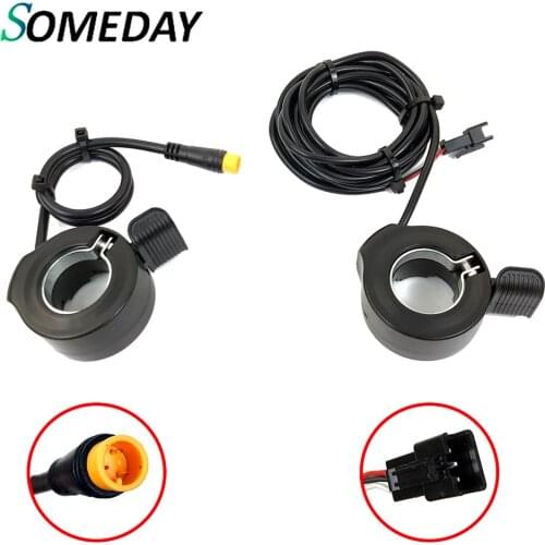 SOMEDAY Electric Bike WUXING 24V 36V 48V 60V 72V 130X Right Left Hand Thumb Throttle for Ebike Accelerator, Electric Scooter