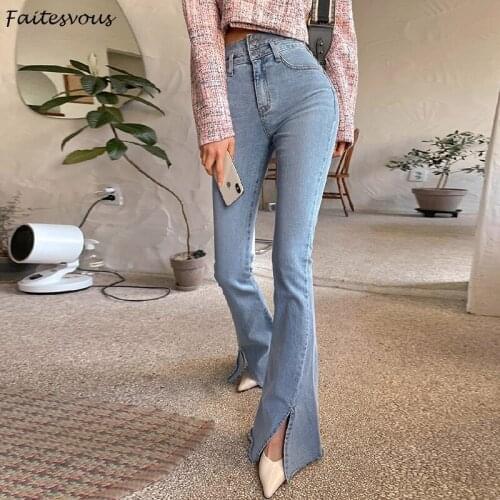 Faitesvous Womens Summer Jeans