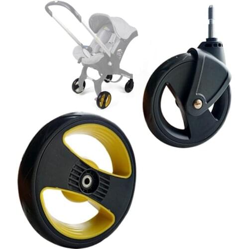 Wheels For Doona Stroller Foofoo Compatible Front And Back Wheels Baby Trolley Wheels Cart Accessories With Bearing Or Axis