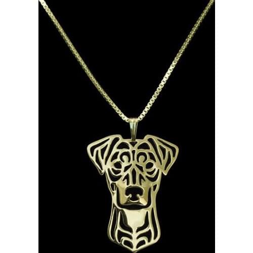 Best gift best friends Hollow Pet Pendant German Pinscher Necklace for women cute charm christmas gift fashion pretty jewelry