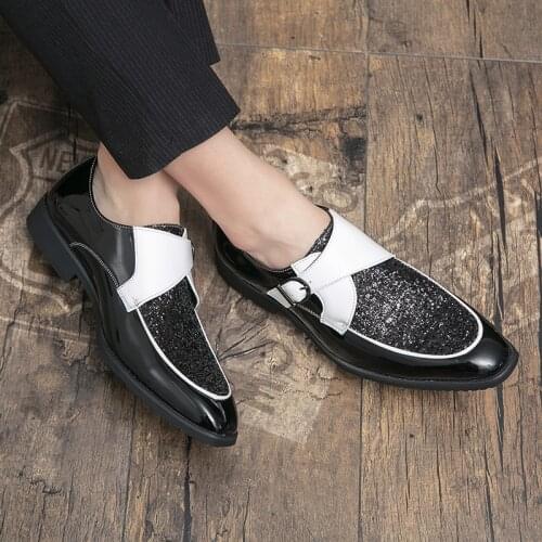 Tenis Masculino Big Size 48 Moccasins Sequins Leather Driver Style Loafers Men Casual Business Brand Wedding Party Luxury Shoes