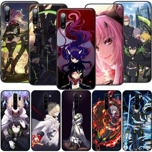 GX169 Owari no Seraph Of The End Soft Silicone Case for Redmi Note 4X 5 5A Prime 6 6A 7 7A 8 8A 8T 9 9A 9C 9S Pro Lite
