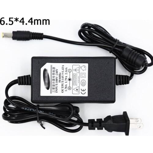New 14V---2.14A/1.79A1.78A/1.43A 6.5*4.4mm For Sam sung AD-2014B LS22D300 S22A330BW S19B150N LCD display Charging source adapter