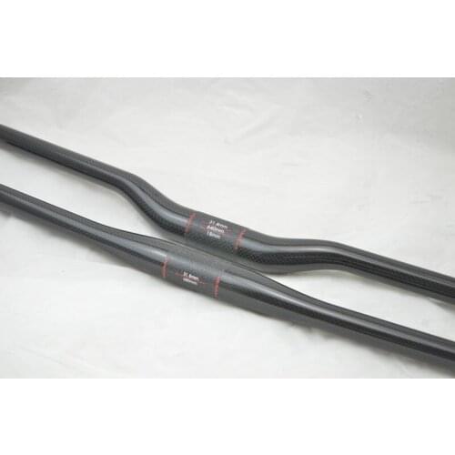New Mountain full carbon bike Handlebar MTB carbon bicycle flat / riser Handlebar 31.8X600/620/640/660/680/700mm