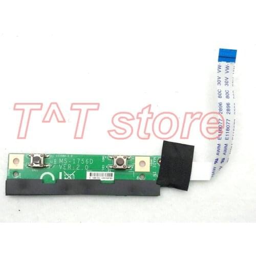 Original GE70 MS-1756 17.3 Mouse Button Board with Cable MS-1756D test good free shipping