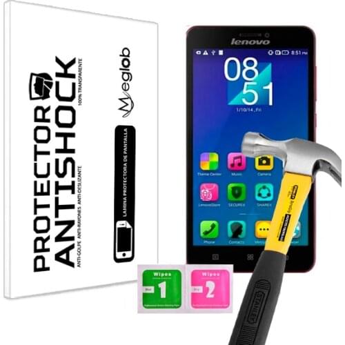 Protector de Pantalla Anti-Shock Anti-Golpe Anti-arañazos Compatible con Lenovo S850
