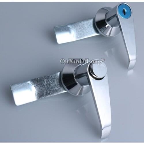10PCS Zinc Alloy Industry Distribution Boxs Cabinet Door Handle Locks Switch Cabinet Door Locks 2 Style for Choose JF1711