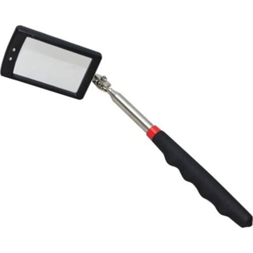 2 LED TELESCOPIC INSPECTION MIRROR LIGHT 42MM x 65MM EXTENDS FROM 29CM TO 87CM