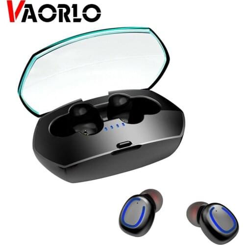 VAOLRO True Wireless Earbuds TWS 5.0 Bluetooth Earphones 6D Surround Stereo Waterproof Binaural Calling Fone Bluetooth Headsets