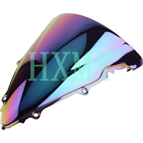 For Yamaha YZF 600 R6 2003 2004 2005 White motorcycle Windshield WindScreen screen Double Bubble 03 04 05 YZF-R6