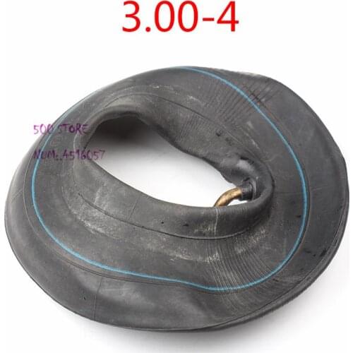 Motorcycle tire Inner Tube 3.00-4 high quality Tire metal valve ATV and Go Kart Inner Tube For Gas & Electric Scooter Bike