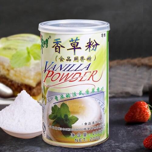 High Quality Vanilla Powder200g Cake Ice Cream Baking Ingredients Without Adding Additives Natural Vanilla Powder, Free Shipping
