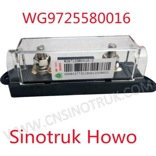 WG9725580016 sinotruk Howo spare parts Insurance device Safety device Fuse box