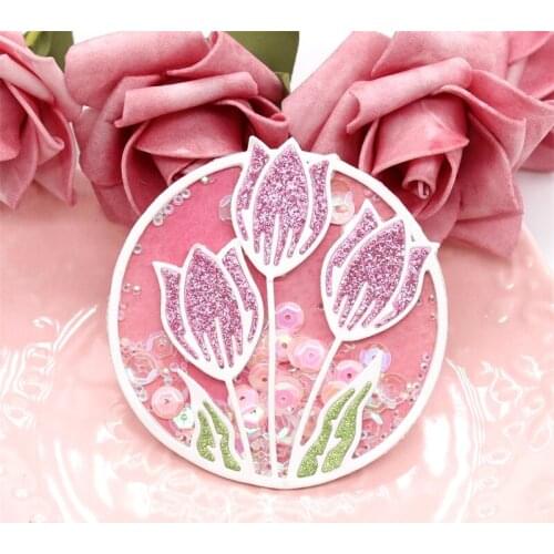 ZFPARTY Flower Metal Cutting Dies Stencils for DIY Scrapbooking Decorative Embossing DIY Paper Cards