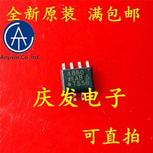 10 PCS 100% orginal new 100% quality real stock new and original SI4860DY - T1 - GE3 SI4860DY SI4860 SOP8 4860