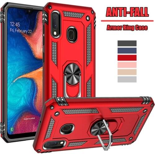 For Samsung A20e A70 A50 A40 A30 A20 A10 Funda Kickstand Armor Cover For Galaxy A80 A90 A50 A70 M40 A51 A71 Magnet Phone Case