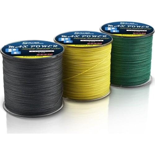 300M PE Fishing Line 4 Strands Braided Fishing Line 10LB 50LB 60LB 70LB 80LB 90LB Multifilament Fishing Line Smooth