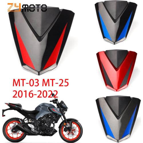 Motorcycle Accessories For Yamaha MT-25 MT25 MT-03 MT03 2016-2021 Pillion Rear Seat Cover Cowl Solo Seat Cowl Rear MT 03 25