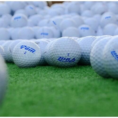 PGM Practice Ball Golf Double Practice Ball Blank Practice Golf Balls 70 Hardness Mini Golf Balls 5pcs/10pcs/20pcs