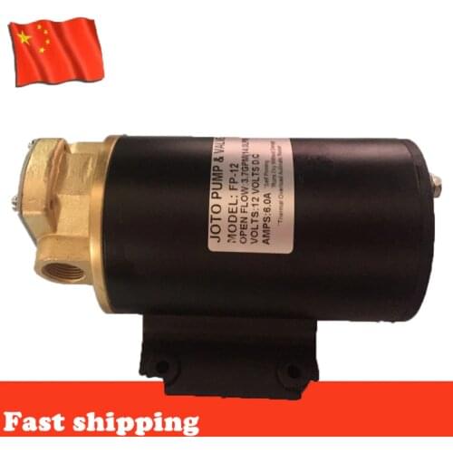 DC Small Portable Gear Heavy Fuel Diesel Oil Transfer Pump 12V Electric 14L/min Marine Gear Oil Pump