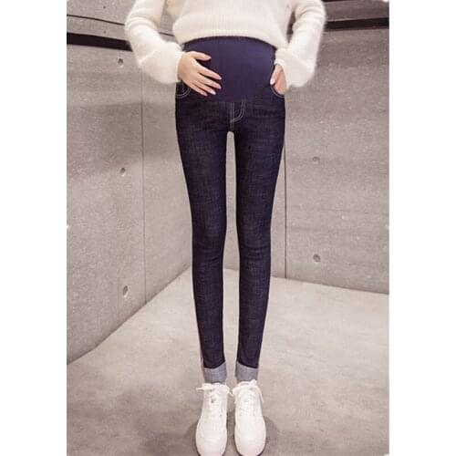 PreBaMall Jeans For Pregnant Women