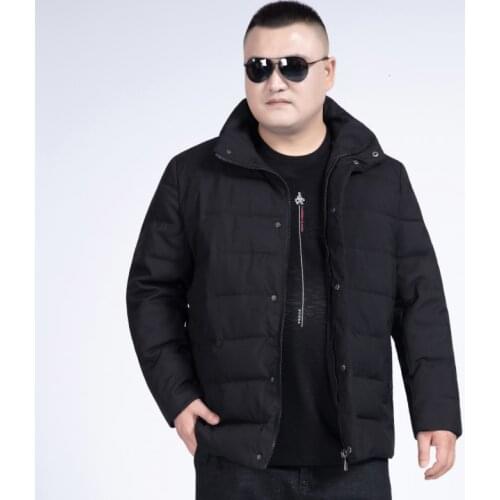 Plus size 10XL 9XL 8XL 6XL 5XL New Mens Winter Jackets Fashion Leisure Hat Short Cotton-Padded Isoft Warm Winter Parkars Jacket