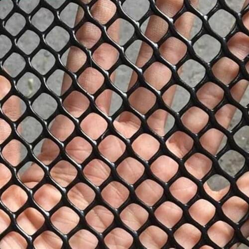 High Quality Black 50cm*5m Balcony Cat Net Home Plastic Grid 0.8cm Windows Net Child Safety Anti-Falling Stairs Protect Netting