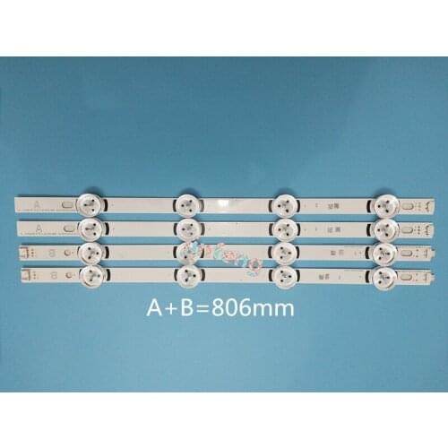 New 8 PCS/set LED backlight strip bar Replacement for 39 Inch TV 39LB561V 39LB5800 innotek DRT 3.0 39"-A DRT3.0 39"-B type