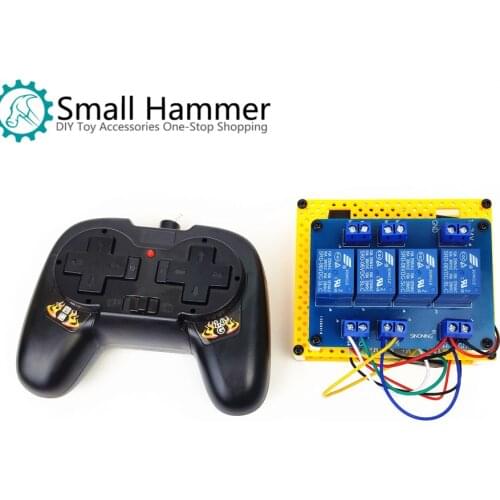 2.4G 4channel super power remote control kit 6 9 12 24v tank car boat