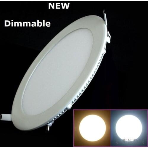 25W Dimmable LED Ceiling Downlight Natural white/Warm White/Cold White AC110-220V led panel light with driver 2 Years Warranty
