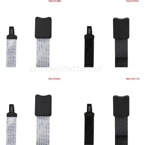 TF Male To MicroSD Female Card Reader Extension Adapter Cable Extender For Phone Car GPS TV 10/15/25/46cm