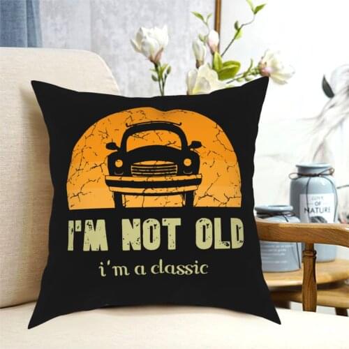 Vintage 1919 Bus Van Life Pillowcase Printing Polyester Cushion Cover Decoration Camping Pillow Case Cover Home Zipper 18