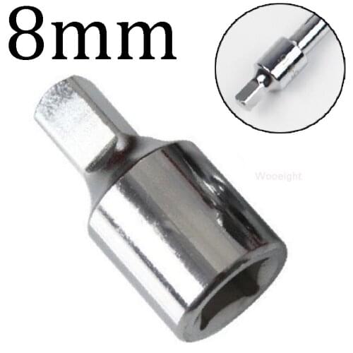 Wooeight 8mm Metal Square Head Oil Sump Drain Plug Key Tool Remover Fit For Renault Sump Citroen Peugeot Volvo Car Accessories