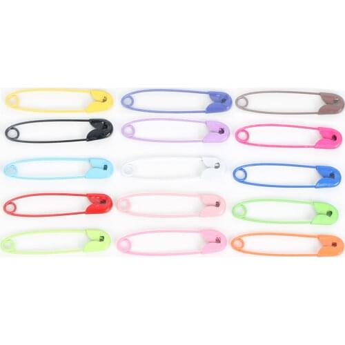 50pcs / Set 3cm Mixed Color Paper Clip Jewelry Making DIY Accessories
