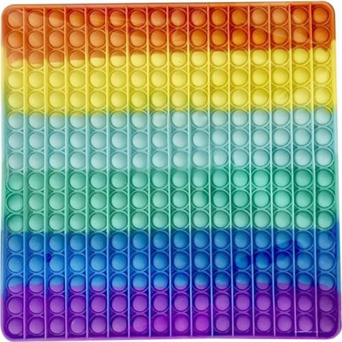 ZK30 Dropshipping 300mm Antistress Toys Lager Push Big Size Bubble Fidget Sensory Autism Stress Table Games антистресс для детей