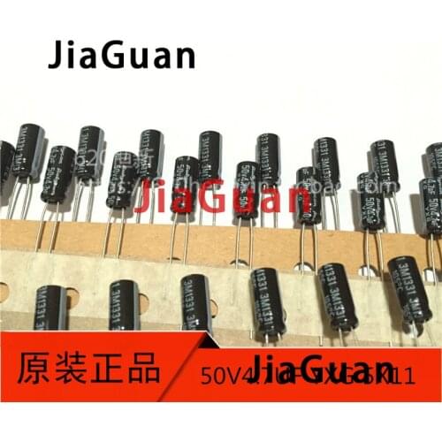 100PCS RUBYCON yxg 4.7uf 50v 5x11MM electrolytic capacitor YXG 50V4.7UF high frequency low resistance long life 4.7uF/50V