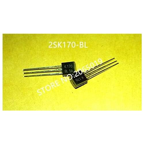 100PCS 2SK170-BL 2SK170-B 2SK170 K170-BL K170 K170 BL TO-92