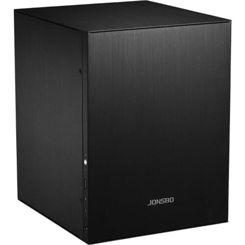 Jonsbo C2 Mini ITX Case Aluminum Computer Case Desktop PC Chassis for Mini ITX/Micro-ATX for 170*170mm/245*215mm Motherboard