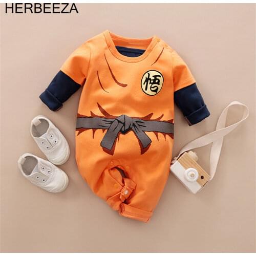 Prowow Cosplay Babys Romper Cartoon Boys Baby Costume Anime Baby Clothes Summer Toddler Jumpsuits For Newborns Male Overalls