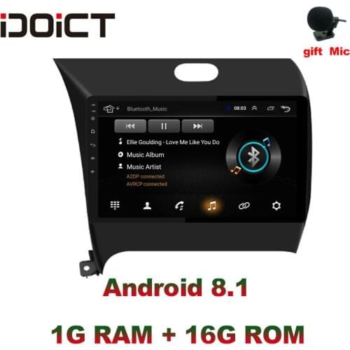 IDOICT Android 9.1 Car DVD Player GPS Navigation Multimedia For KIA Cerato Forte K3 2009-2012 car stereo head unit wifi