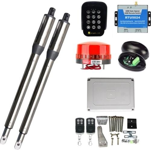 300KG Electric Swing Door Motor Actuator for Garage Courtyard Door Swing Gate Opener Driver Access Control Automation System