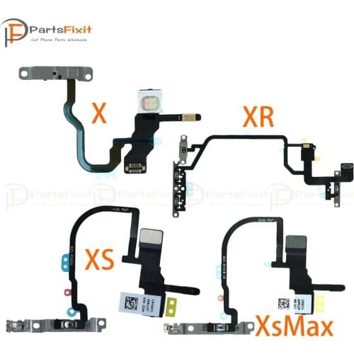 Power Flex Cable with Metal For iP X XR XS XsMax Power Switch ON/OFF Flex Cable with Metal
