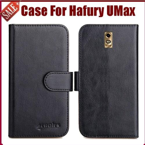 Hot Sale! Hafury UMax Case New Arrival 6 Colors High Quality Flip Leather Protective Phone Cover For Hafury UMax Case