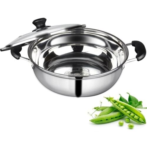 0 430 food level stainless steel soup pot hot pot dedicated cooker pot thickening podjarka cooking pots and pans